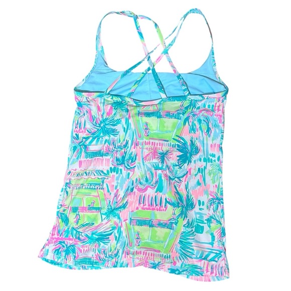 Lilly Pulitzer Avida Luxletic UPF 50+ Tank Top Size XS - Picture 2 of 4